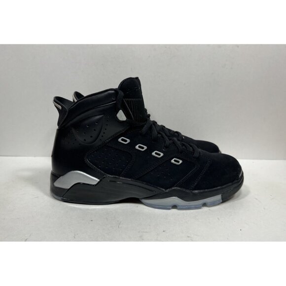 Nike Air Jordan 6-17-23 Men's Size 11 Sneakers DC7330-001 Black Metallic Silver - Picture 1 of 8